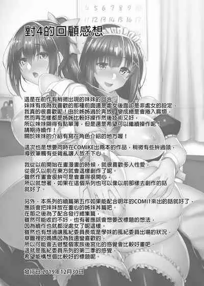 Chishojo Fuuki Iin no Minna ni Ienai Inbi na Onegai 1~5