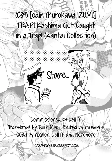 TRAP! Kashima-san wa Wana ni Hamerarete Shimatta! | TRAP! Kashima Got Caught in a Trap! =Dark Mac + CW=