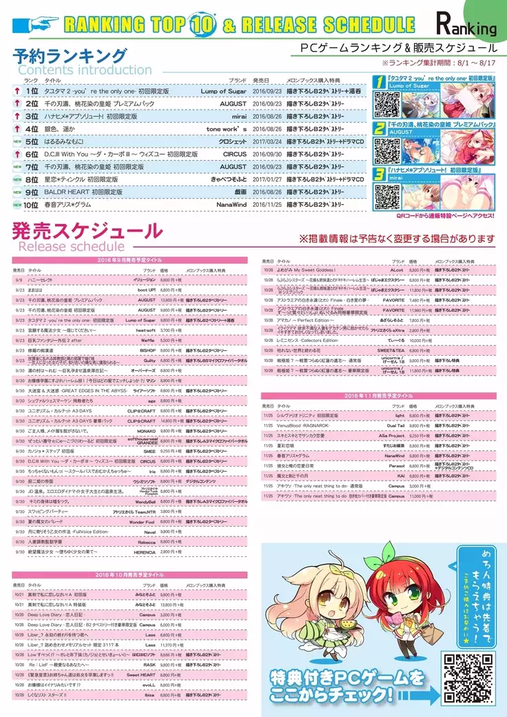 月刊めろメロ2016年9月号