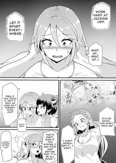 Futanari-ka shite Level o Suwareru Onna Kishi | Futanari Knightess Gets Level Drained