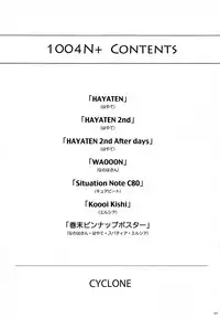 (C87) [Cyclone (Izumi, Reizei)] 1004N+ Cyclone no Soushuuhen (Various) [English] {doujins.com}