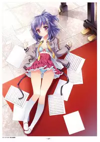 Shukufuku no Kane no Oto wa, Sakura-iro no Kaze to Tomo ni Visual Fanbook