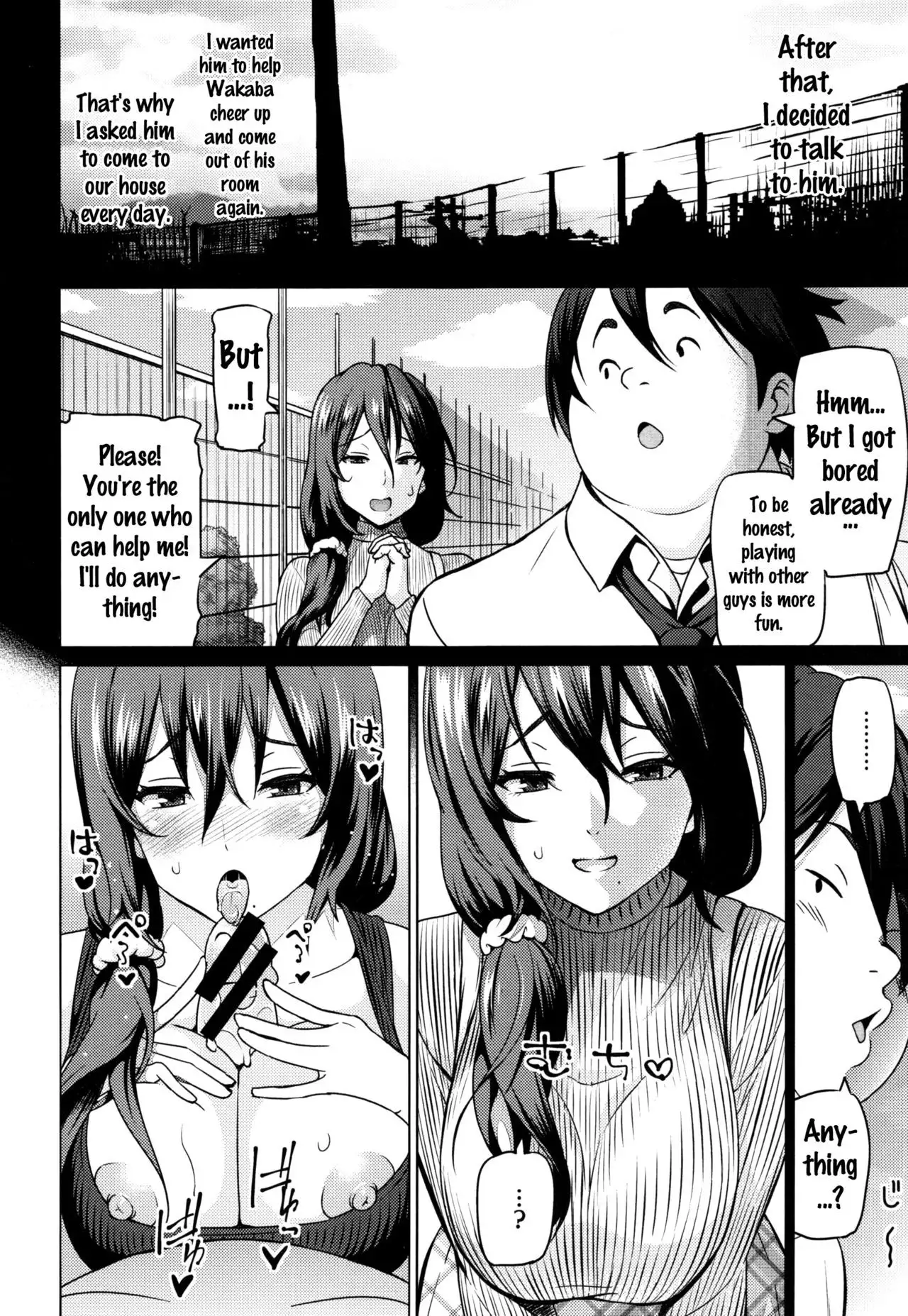 Netorare Kataomoi Ch. 1-5, 7