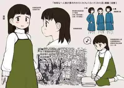 (C96) [Tekokids (Leonard 16sei)] Jimi na Hitorimusume ga Tsuma no Kawari ni SeFri ni Natte kureta Hanashi [Chinese] [下北泽幕府]