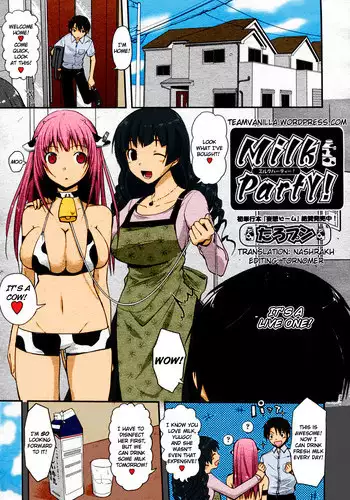 [Taropun] Milk Party! (COMIC Aun 2010-06) [English] =Team Vanilla= [Colorized by Victor DoUrden] [Decensored]