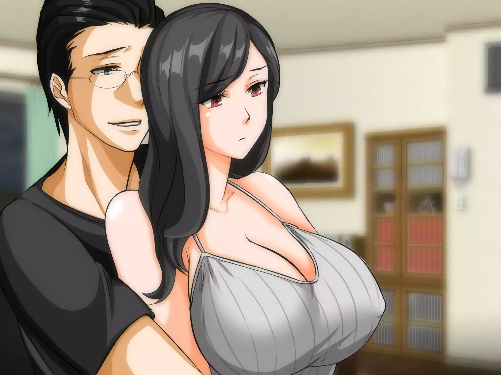 Furyou Girai na Hazu no Hitozuma ga Gal-O ni Otosarete Furin Shi, Otto ni Bareru made no Ichibu Shijuu