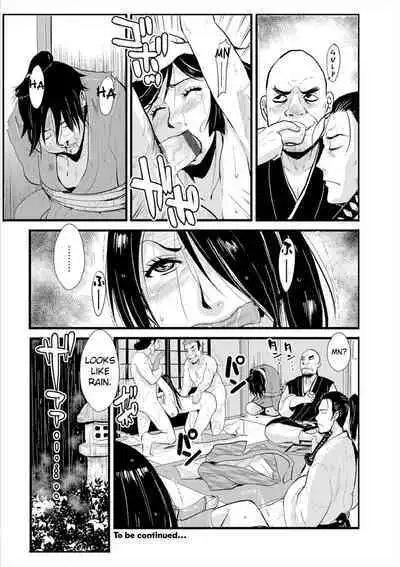 [Kakutou Oukoku] Harami samurai 03 ~Shibararete Mae mo Ushiro mo Rinkan sarete~ | Knocked Up Samurai 03 Bound and Gangbanged, Front and Back (WEB Ban COMIC Gekiyaba! Vol. 108) [English] [Apricot Jam]