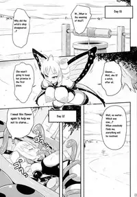 (C89) [Shiroi Shinoshino (Shinoda Kazuhiro)] Chou ni Sareta Daruma Hime no Owaranai Funnyuu Sanran [English][CrowKarasu]