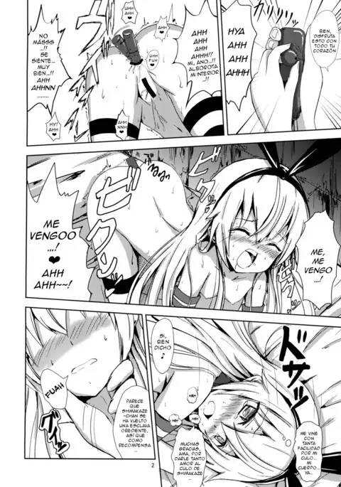 Kuubo Wo-Kyuu-chan no Shimakaze Yuri Dorei Choukyou ~Amatsukaze-chan to Issho Hen~