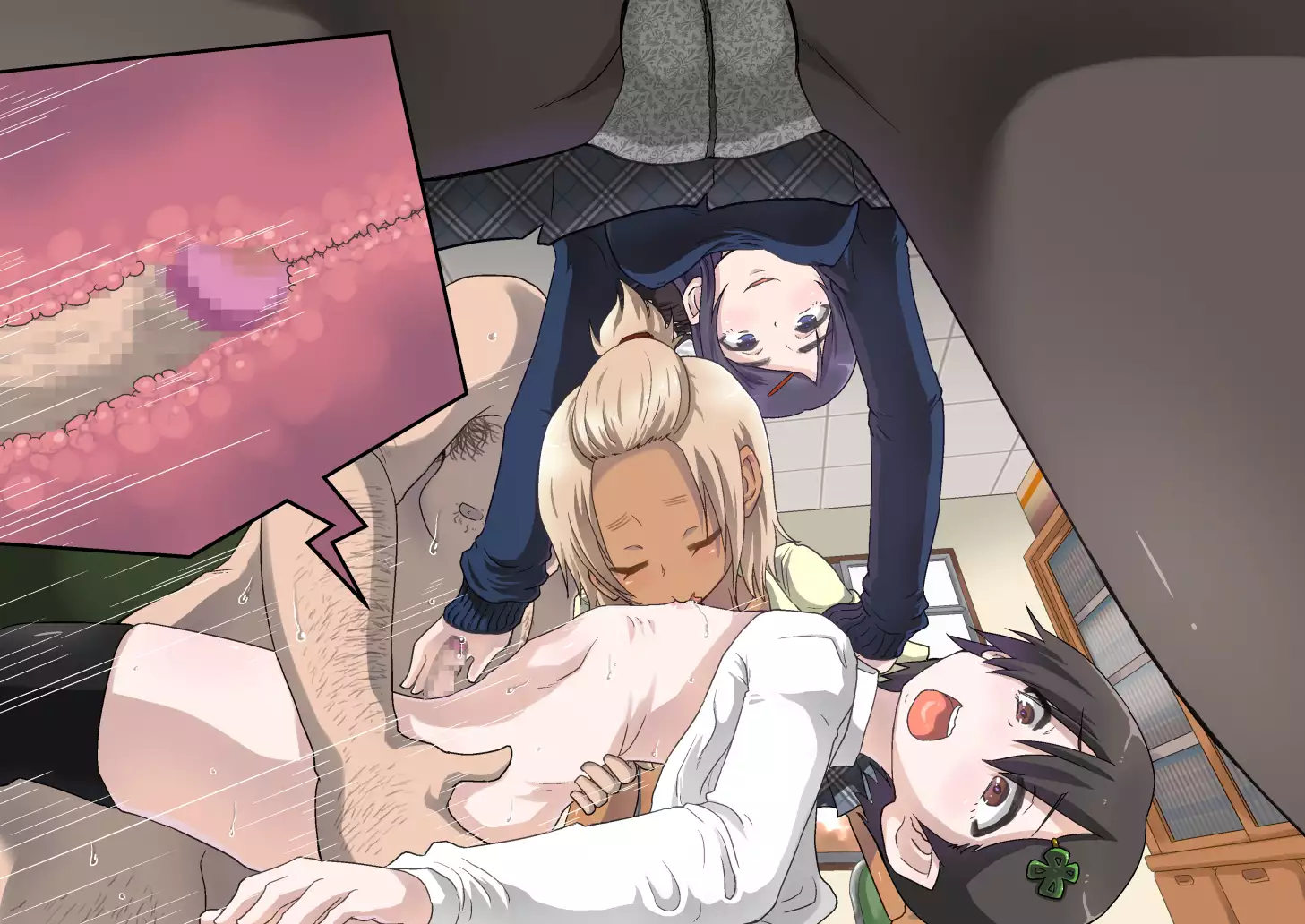 Until a pretty boy is femcorrupted into a cumdump by his childhood friend oneesan.