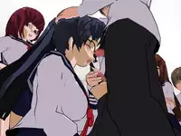 [Kuro Zuishou (Ichimai no Ginka)] Iinchou wa Class de Ijimerarete Imasu ~Ningen Owakarekai~