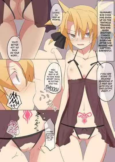 [Developers (Nagasode)] Eve-chan wa Shokushu Pants no Ejiki ni Narimashita. | Eve-chan Fell Prey to the Tentacle Panties. [English] {Hennojin} [Digital]