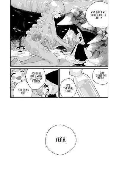 Kairoudouketsu no Chigiri Slime Musume to Ichaicha Nurunuru Yuri Ecchi shite Slime-ka suru Loli Mahoutsukai