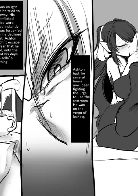 Turned into a Breast Fountain by a Beautiful Vampire