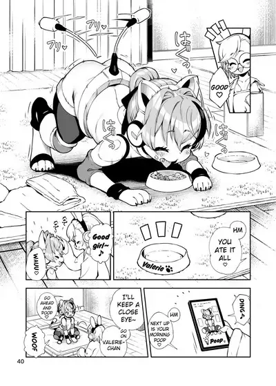 [Nanamehan (Hansharu)] Soujuu no Valerie Inu Pet-ka Kaizou Keikaku | The Plot to Remodel Twin-Gun Valerie into a Pet Dog [Digital] [English] [Pangean]