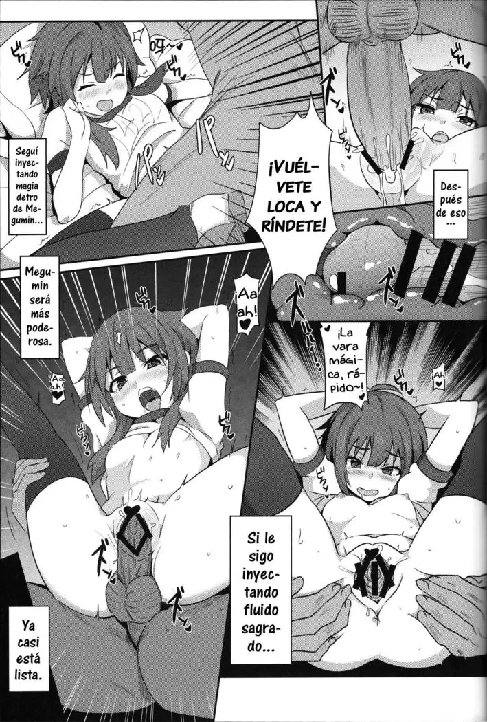 ¡Bendiciendo a Megumin con una Magnífica Explosión!