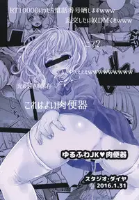 [Studio Daiya (Nemui Neru)] Yurufuwa JK Nikubenki [Digital]