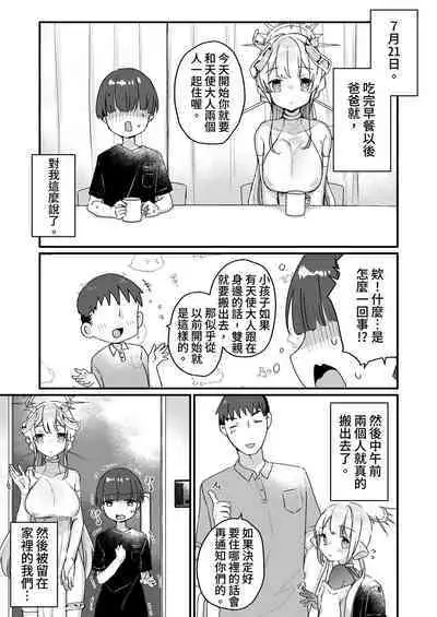 Onaho Ochishita Kikai Tenshi-sama to Boku no Natsuyasumi