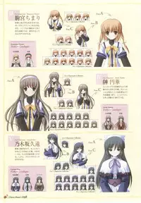 clover heart's visual fan book