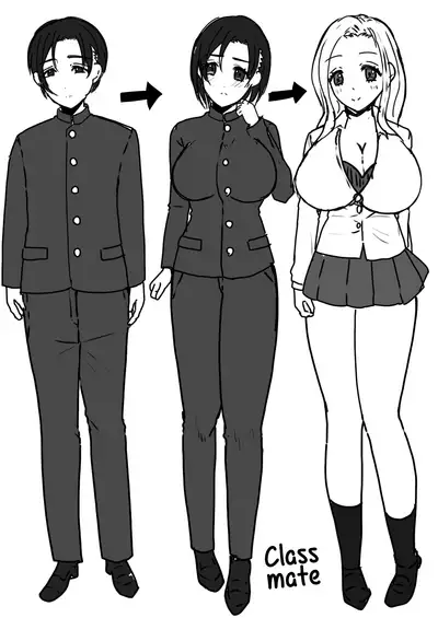 [Amuai Okashi Seisakusho (Labui)] With My Sex Change App, I’ll Turn Him Into the Perfect Gyaru Slut! [English] [akanameTL]