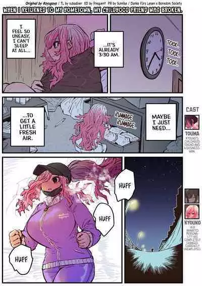 When I Returned to My Hometown, My Childhood Friend was Broken