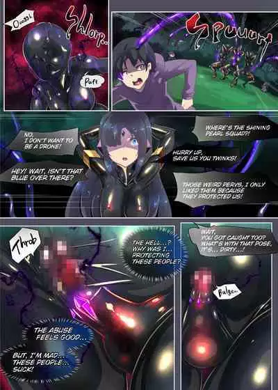 The story of the final fallen hero becoming a lewd, high ranking female officer. ーSHINING PEARL SQUAD: GAIN'S NEWEST EXECUTIVE.ー