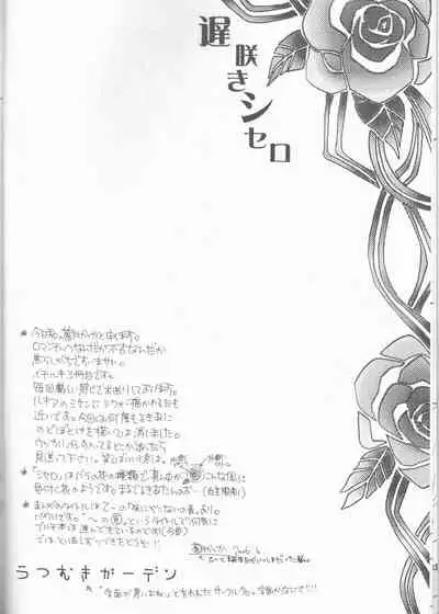 [Utsumuki Garden (Aotsuki Kakka)] Osozaki Cicero (Bleach)