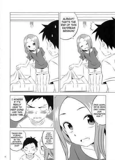 (COMIC1☆11) [Kakohimenoutuwa (Yuumazume)] Kyou mo Nishikata-kun wa Takagi-san ni Misukasareteru 3 (Karakai Jouzu no Takagi-san) [English] [Leopold II Scans]