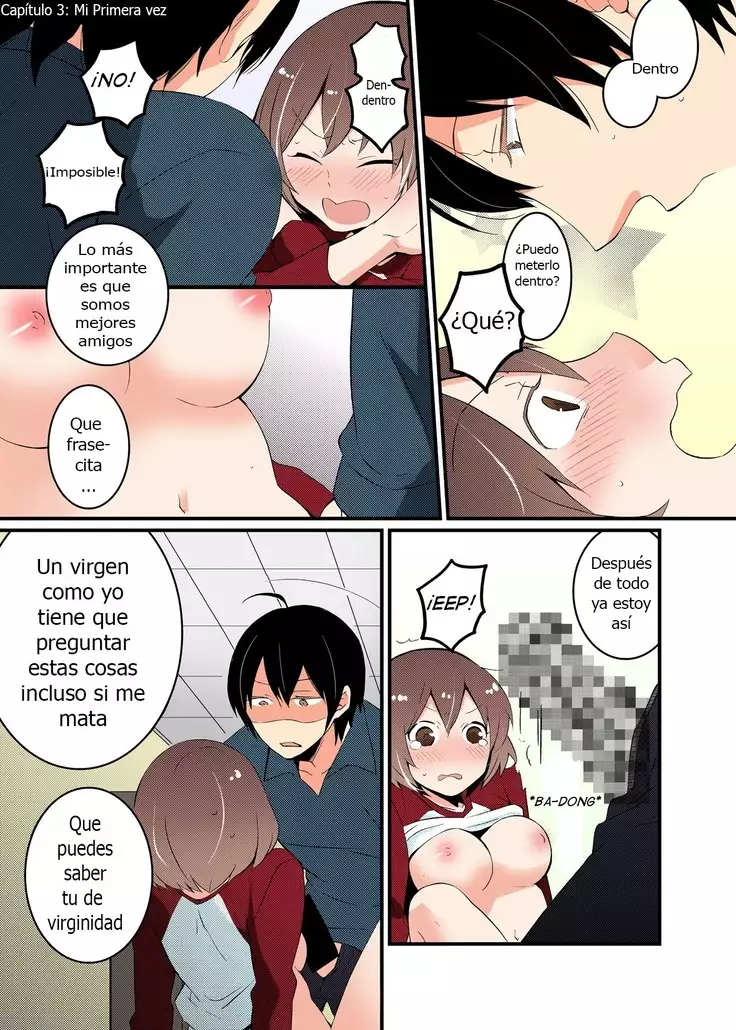Totsuon! - Totsuzen Onnanoko Ni Natta No De, Ore No Oppai Monde Mimasen Ka - Ch 1-7 Español