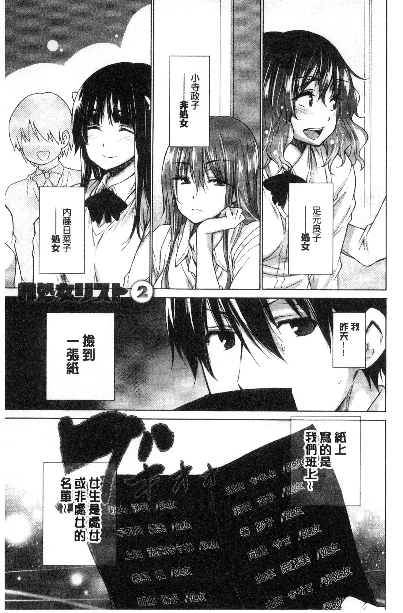 Hishoujo List - The Non-Virgin List | 非處女的名單