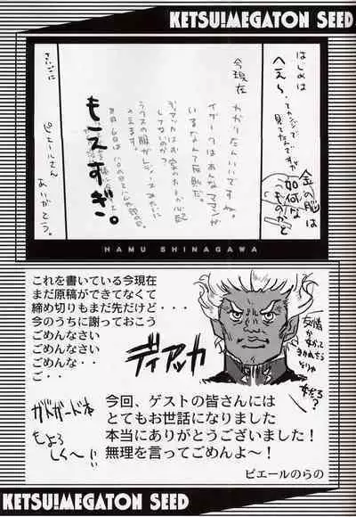 (C64) [Toluene Ittokan (Pierre Norano, Shinagawa Ham)] Ketsu Megaton Seed (Gundam Seed) [Chinese] 【零食汉化组】