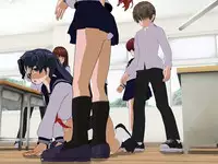 [Kuro Zuishou (Ichimai no Ginka)] Iinchou wa Class de Ijimerarete Imasu ~Ningen Owakarekai~