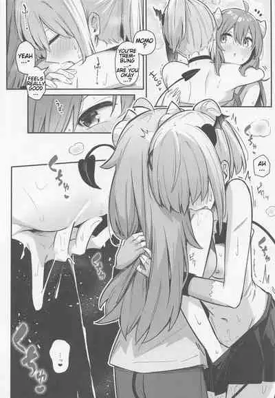 Momo-chan Yamiochi Shita!?
