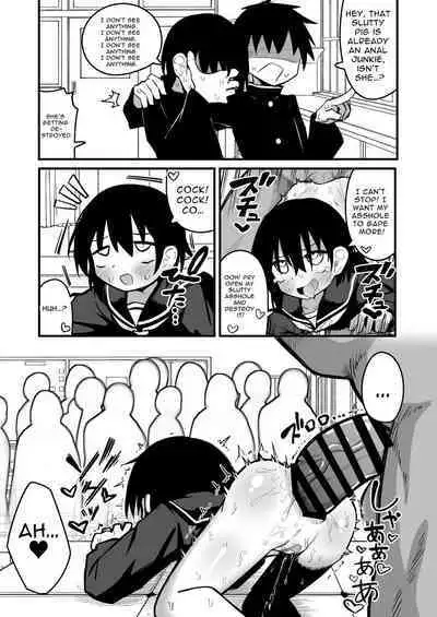 Enkou Mesugaki JC wa Anal ga Yowai!! | Insolent Lolislut Whore Has Weak Anus!!