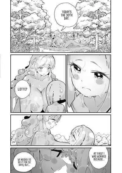 Kairoudouketsu no Chigiri Slime Musume to Ichaicha Nurunuru Yuri Ecchi shite Slime-ka suru Loli Mahoutsukai