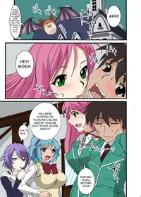 [COMIC1☆2] [Kamo Roosaazu (Oobanburumai)] Kapuchuu to Vampire (Rosario + Vampire)english(partial color