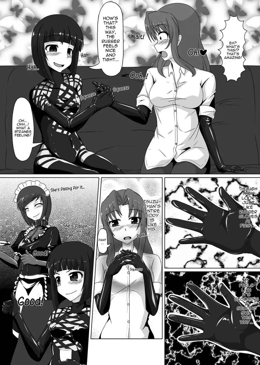 Gomu Fechi! Rubber de Watashi o Tojikomete ♪ | Rubber Fetish! Encase Me with Rubber! ♪