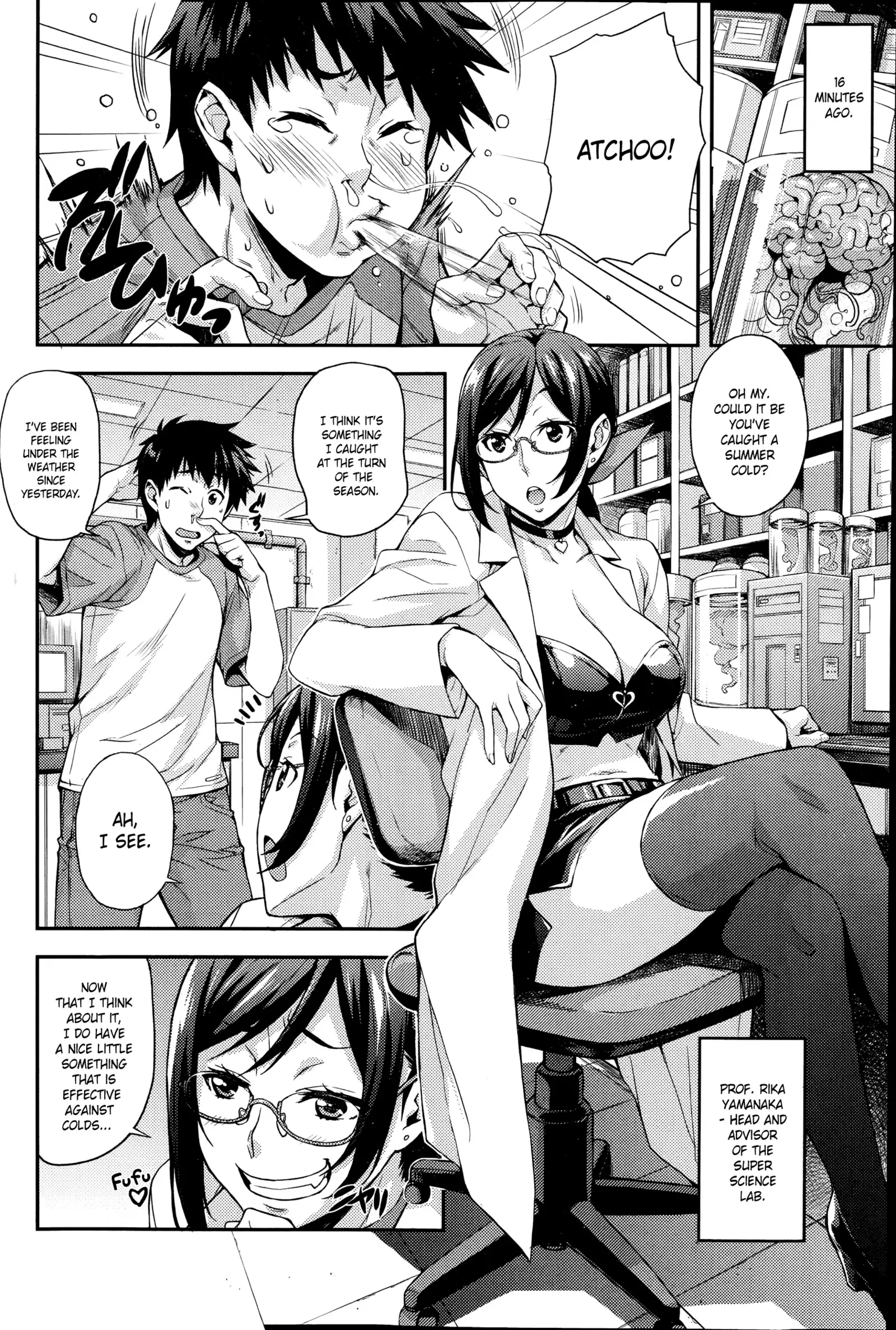 Rika no Kenkyuushitsu Report Ch. 1-2