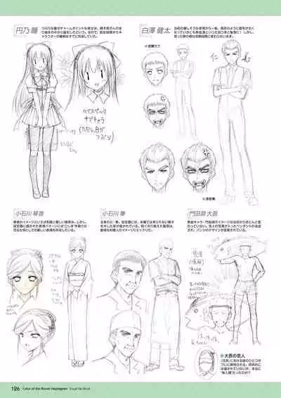 Hanairo Heptagram visual fanbook