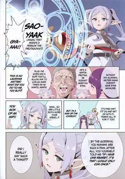 (C103) [Byousatsu Tanukidan (Saeki Tatsuya, Matroos Tomita)] TEMPTATION Loli Pedo o Korosu Mahou | TEMPTATION ~Magic used to Kill a Pedophile~ (Sousou no Frieren) [English] [Flash11-HGnF]