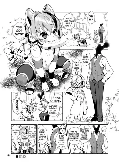 [Nanamehan (Hansharu)] Soujuu no Valerie Inu Pet-ka Kaizou Keikaku | The Plot to Remodel Twin-Gun Valerie into a Pet Dog [Digital] [English] [Pangean]