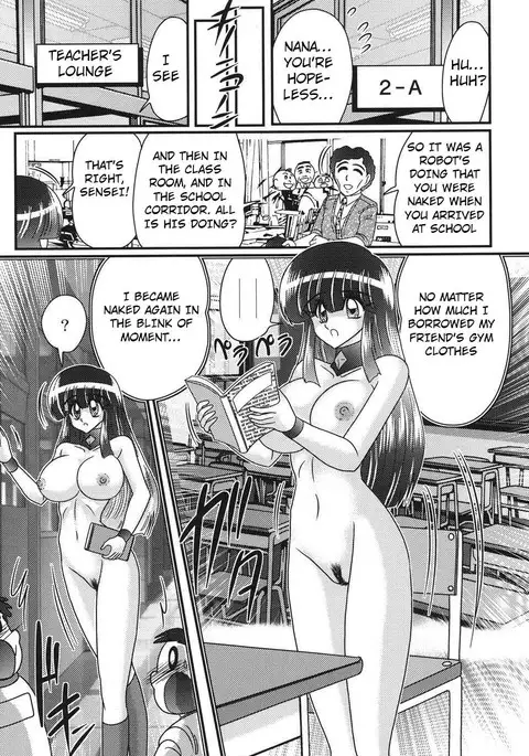 Sailor Fuku ni Chiren Robo Yokubou Kairo | Sailor uniform girl and the perverted robot Ch. 4