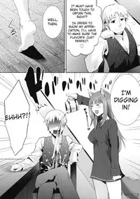 (COMIC1☆3) [Koakuma Sageha (Sage Joh)] Ookami to Mitsu Ringo (Spice and Wolf) [English]