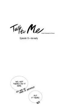 [Silverstar] Talk To Me Ch.1-26 (English) (Ongoing)