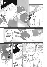 (Kahou wa Chou Nete Matsu Kansai 22) [MatsuCha. (Maccha)] Mahou no Onaho to Tsunagacchatta Karamatsu no Hanashi! | The Story of Karamatsu Connecting with a Magical Onahole! (Osomatsu-san) [English] [Rotti Totti]