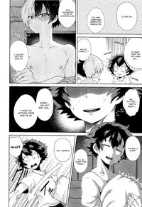 (Douyara Deban no Youda! 4) [Sakana Kusai (Sakamei Hamachi)] Yoru wa Mijikashi Koiseyo Shounen (Boku no Hero Academia) [English] [Tamanegi Scans]