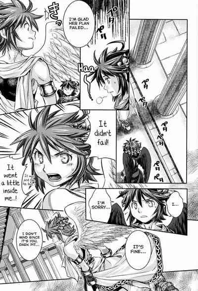 (C84) [Karasuma Pink Higashiiru (Karasuma Pink)] Niwa ni wa 2-wa Niwatori ga Iru (Kid Icarus) [English] [Yuuta's Blog]