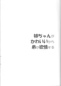 (CT22) [Monte Carlo-ya (Sena Monaco)] Nee-chan ga Kawaii kara Otouto ga Yokujou suru (It's Not My Fault That I'm Not Popular)