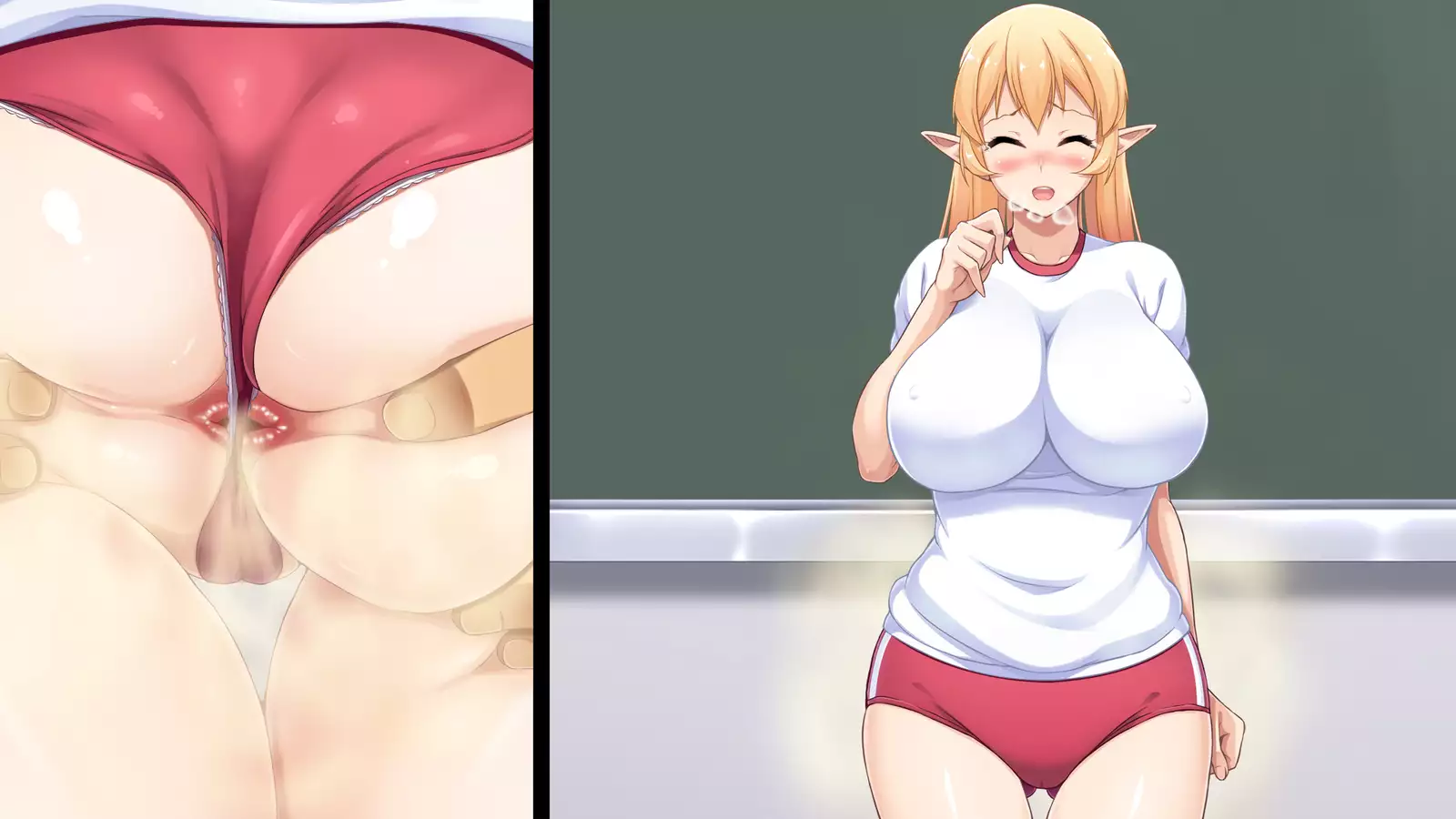 Junshin na Elf no Ryuugakusei ni Anal Choukyo shiyo！