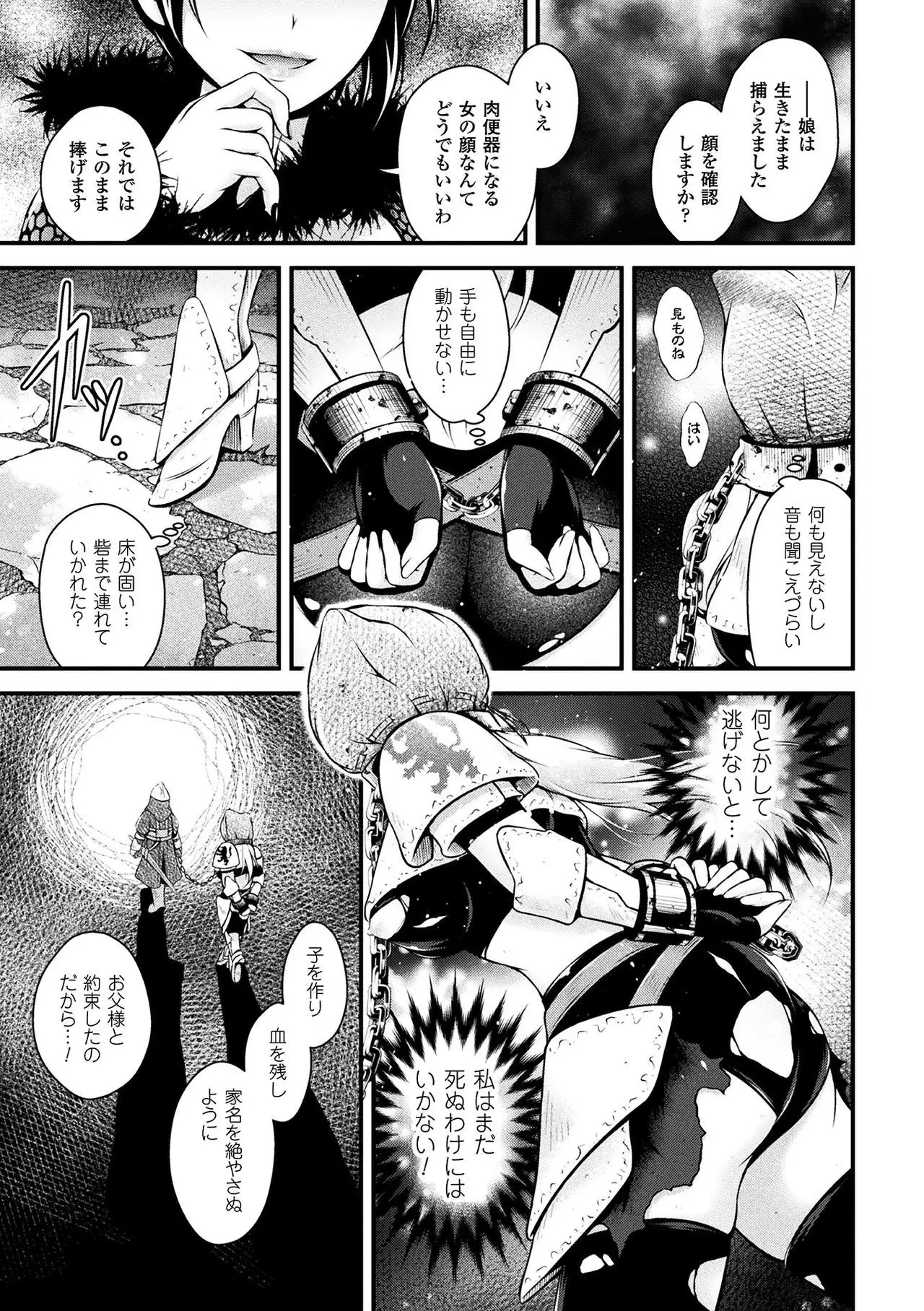 2D Comic Magazine Fukuro o Kabuserareta Sugata de Naburareru Heroine-tachi Vol. 2